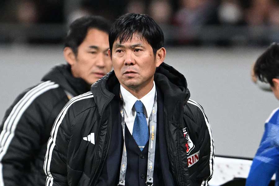 北朝鮮戦で光った森保采配【写真：徳原隆元】