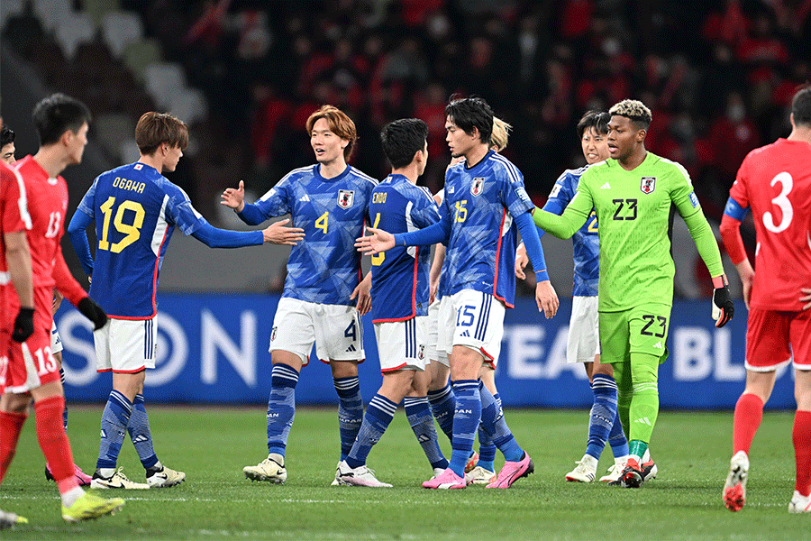 日本は北朝鮮に1-0の勝利【写真：徳原隆元】