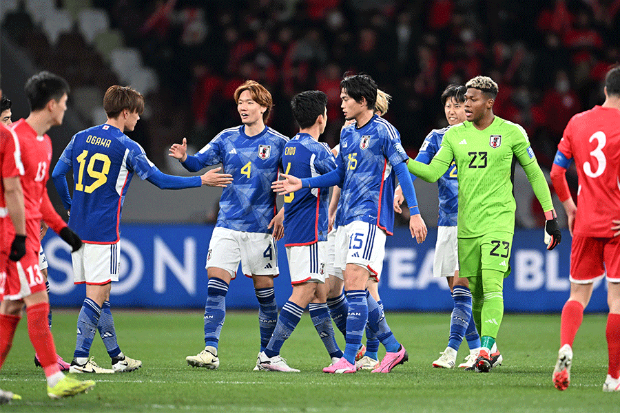 日本は北朝鮮に1-0の勝利【写真:徳原隆元】
