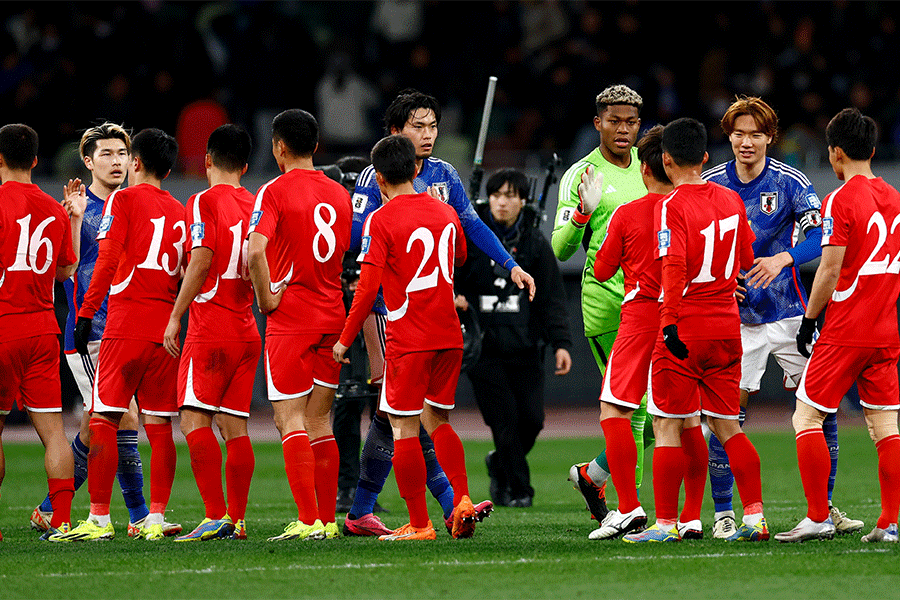 北朝鮮のサッカー協会関係者に舞台裏を直撃【写真：ロイター】