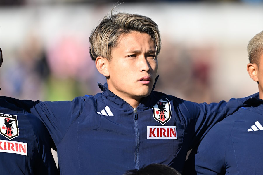 U-23日本代表に選出された松木玖生【写真：徳原隆元】