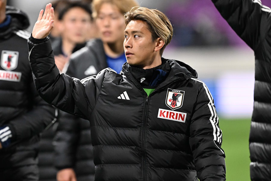 U-23日本代表の荒木遼太郎【写真：徳原隆元】