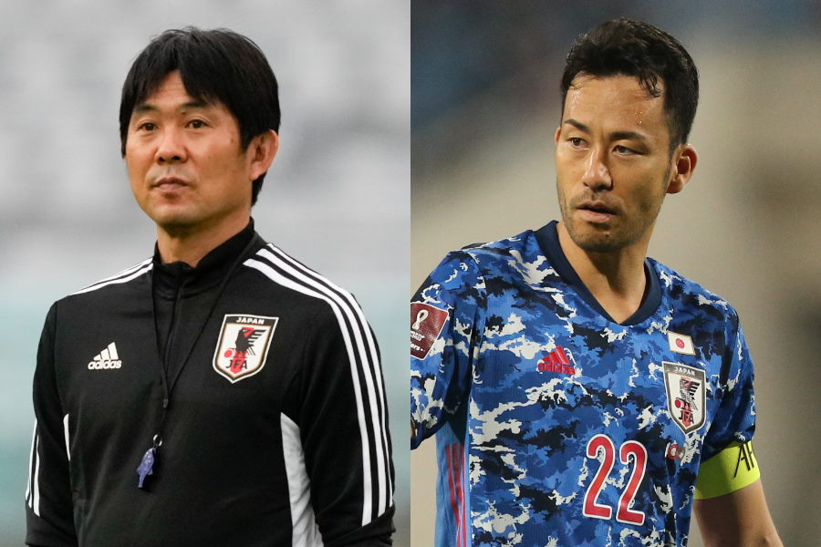 日本代表を率いる森保監督とキャプテン吉田麻也【写真：(C)JFA ＆ AP】