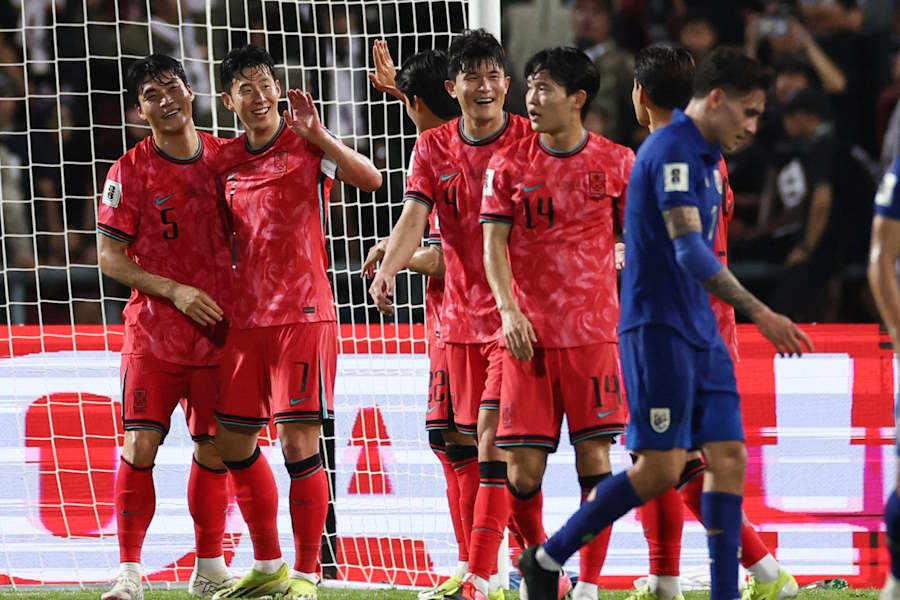 韓国がタイ相手に3-0の勝利【写真：ロイター】