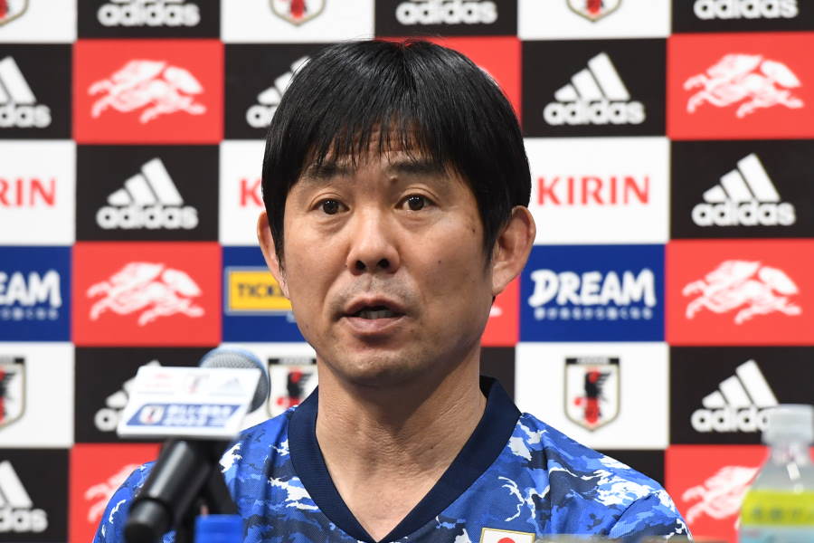 日本代表を率いる森保一監督【写真：(C)JFA】