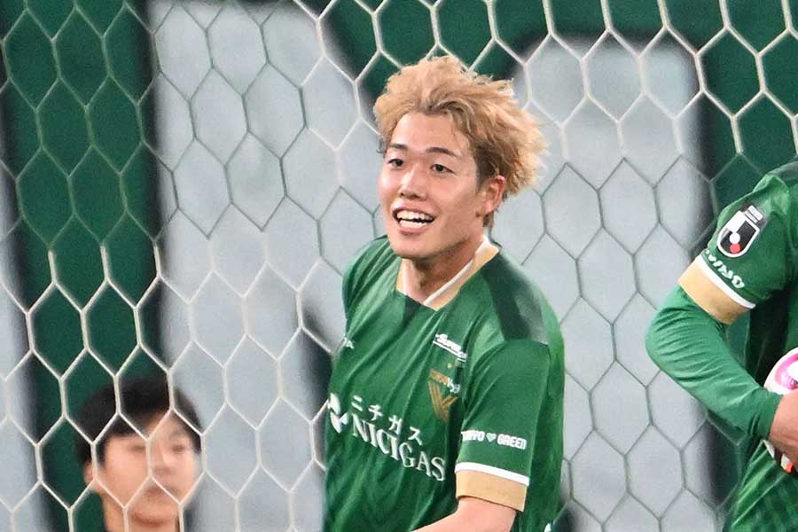 東京Vの染野唯月【写真:徳原隆元】