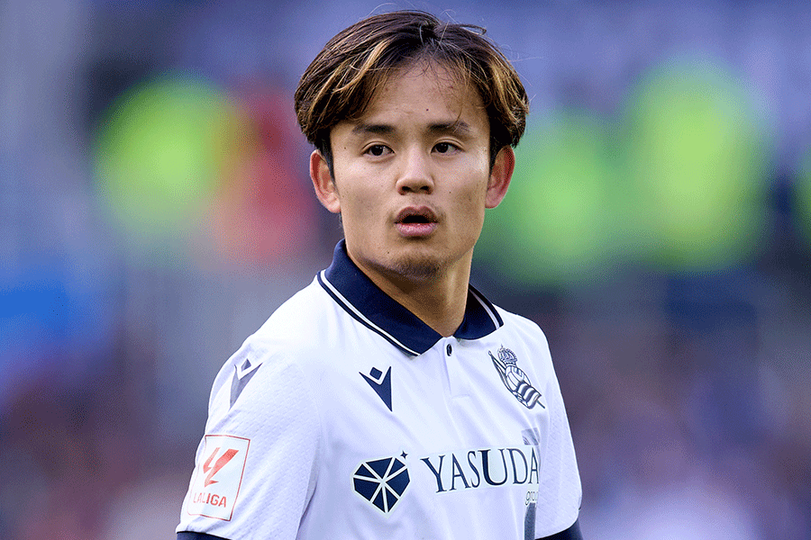 久保建英がアラベス戦の前半で途中交代【写真:Getty Images】
