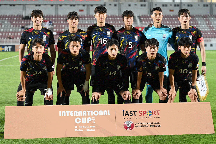 パリ五輪を目指すU-23韓国代表（写真は2023年）【写真：Getty Images】