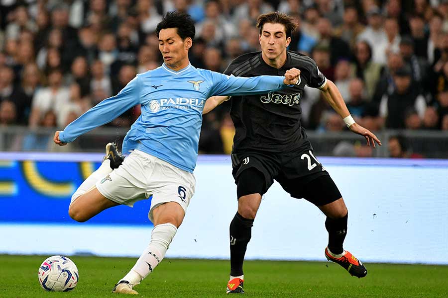 ラツィオの鎌田大地【写真：Getty Images】