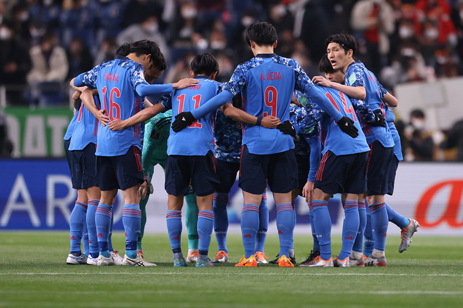 スペインとドイツと同じE組に入った日本【写真：高橋 学】