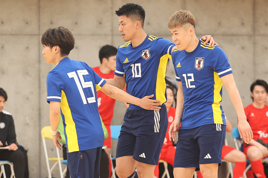 日本代表が8ゴールを奪って快勝【写真：(C) Futsal X】