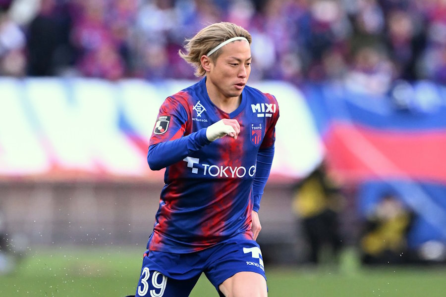 先制点を決めた仲川輝人【写真:徳原隆元】