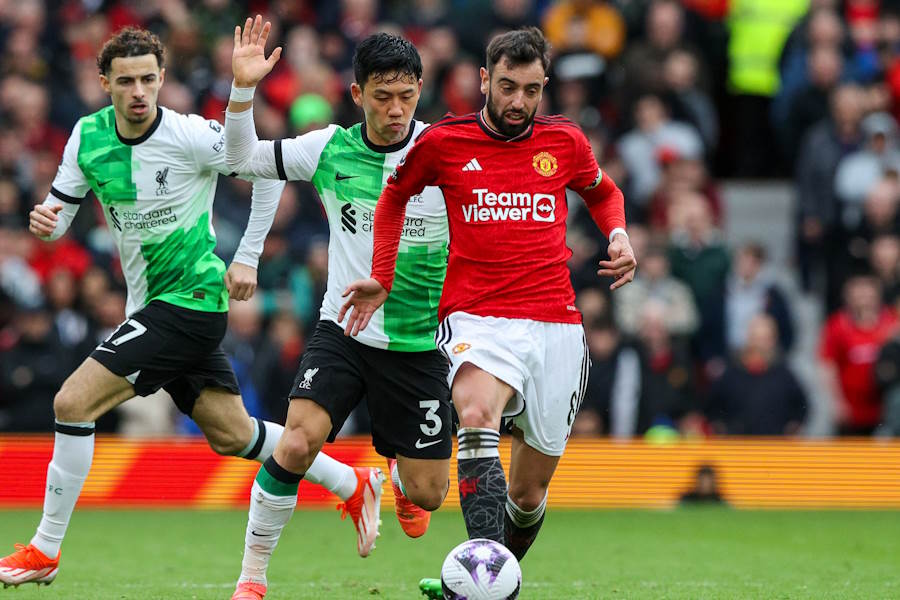 リバプールの遠藤航【写真:Getty Images】