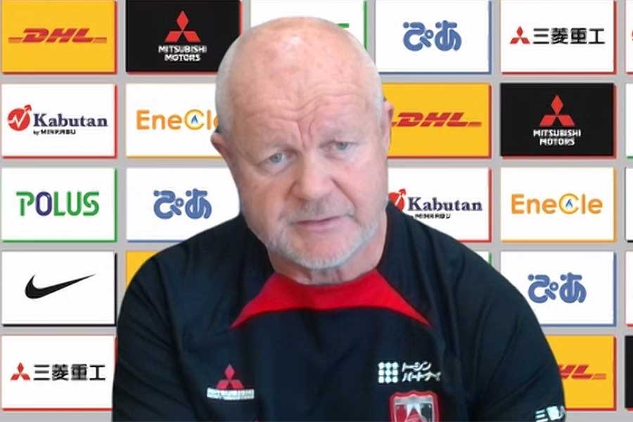 浦和を率いるペア・マティアス・ヘグモ監督【写真:FOOTBALL ZONE編集部】