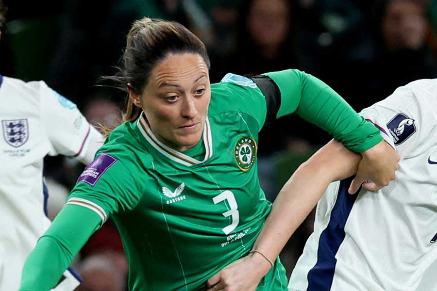 アイルランド女子代表のメーガン・キャンベル【写真:ロイター】