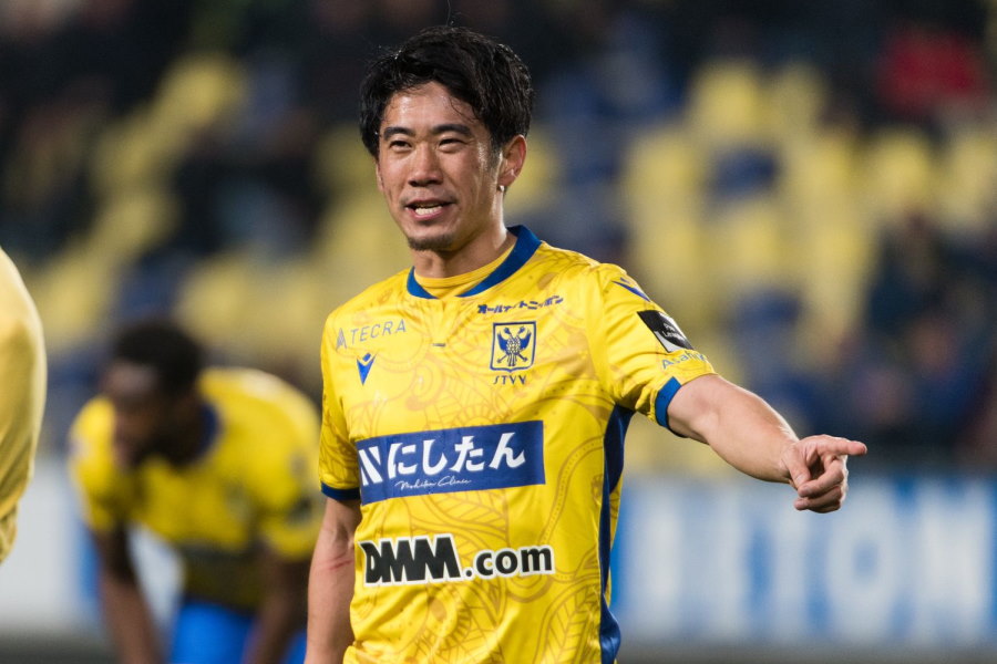 シント=トロイデンでプレーするMF香川真司【写真提供:(C)STVV】