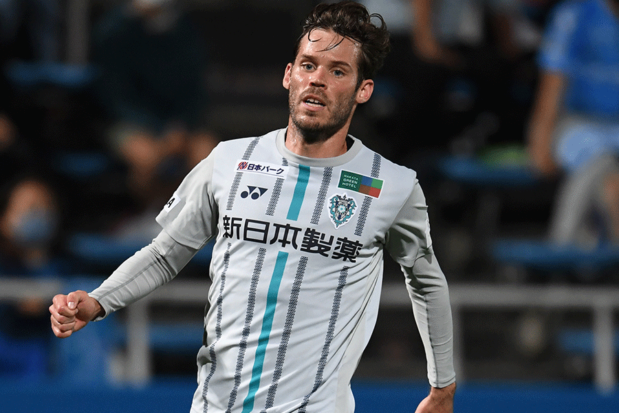 エミル・サロモンソンが日本代表のユニフォーム着用で話題に【写真：Getty Images】