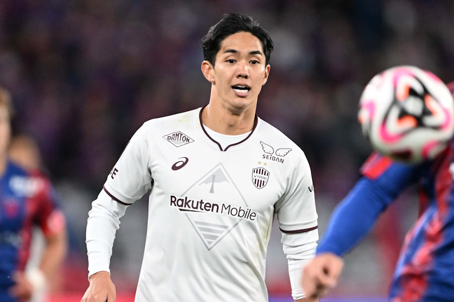 ゴールを決めた神戸の武藤嘉紀【写真：徳原隆元】