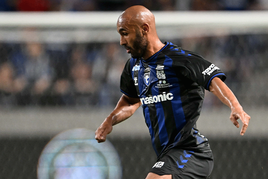 G大阪でプレーするイッサム・ジェバリ【写真:徳原隆元】