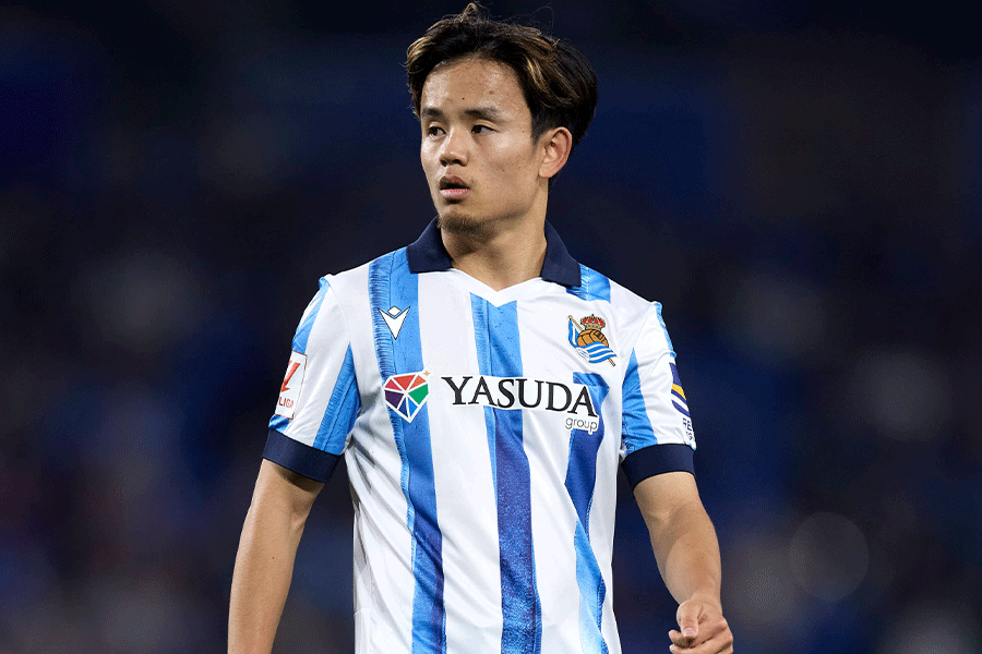 怪我から復帰をした久保建英【写真：Getty Images】