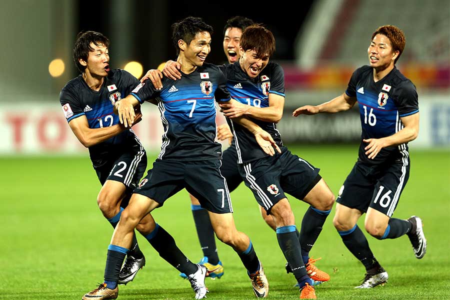 2016年リオ五輪最終予選で原川力が準決勝に決勝ゴールを挙げ本大会の切符獲得【写真：Getty Images】