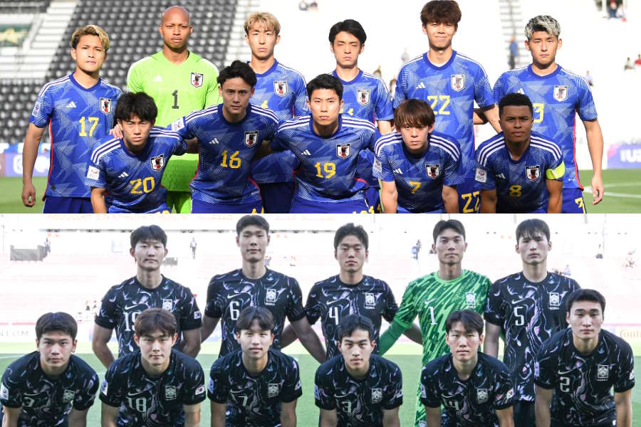 日本と韓国が第3戦で対戦【写真：2024 Asian Football Confederation （AFC）】