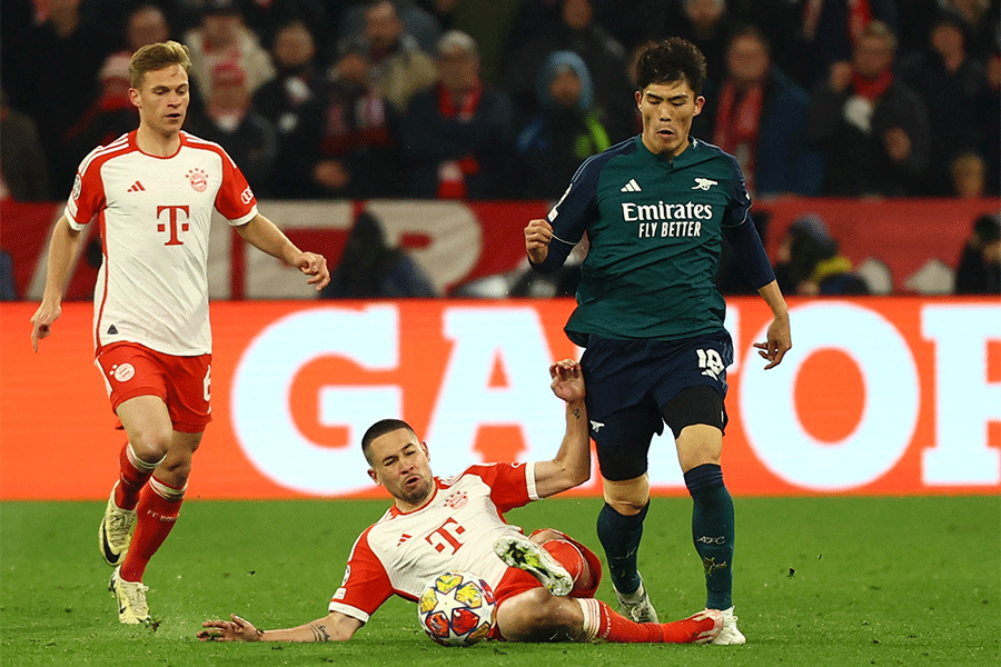 冨安健洋にアーセナルOBからは厳しい声も【写真：ロイター】