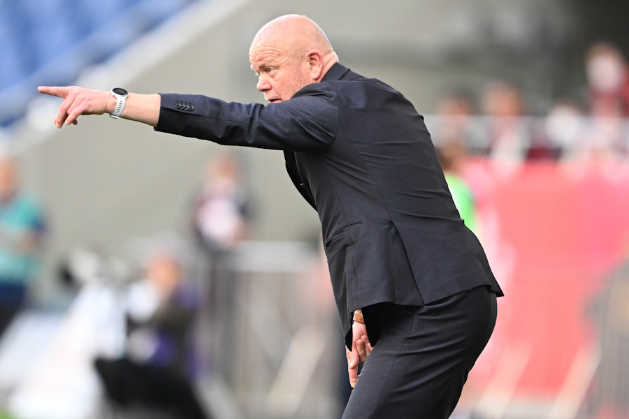 浦和のペア・マティアス・ヘグモ監督【写真：徳原隆元】