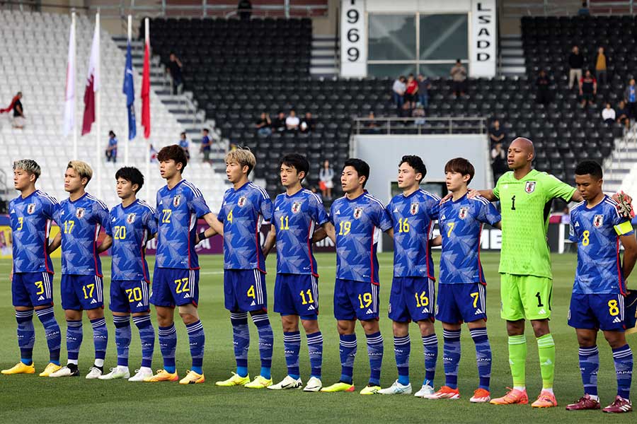 韓国に敗れグループ2位通過となったU-23日本代表【写真：Getty Images】