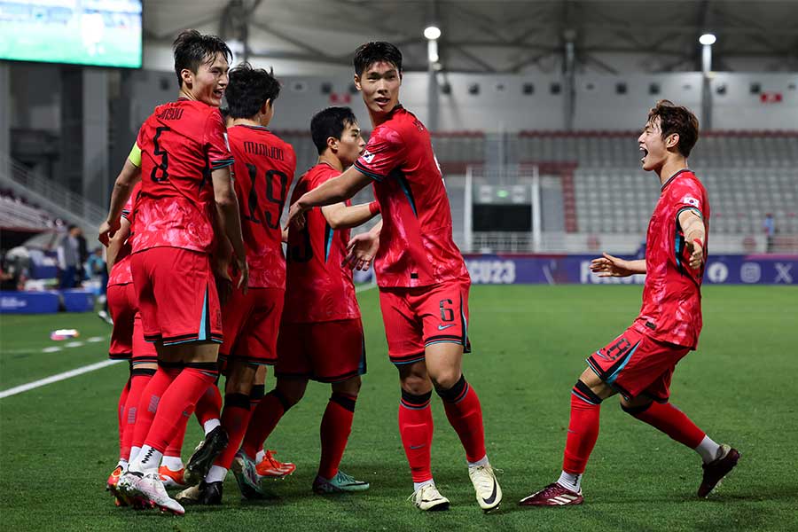 U-23韓国代表の守備戦術を母国称賛【写真：Getty Images】