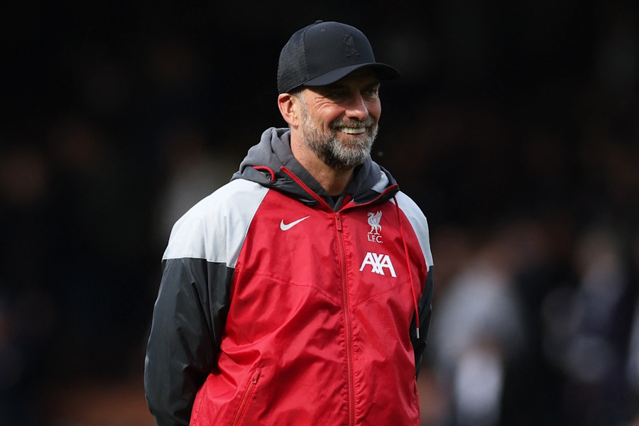 今季でチームを去るユルゲン・クロップ監督【写真：ロイター】