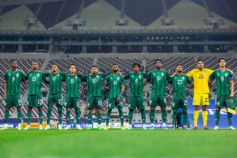 サウジアラビア代表がU-23アジア杯敗退【写真：2024 Asian Football Confederation (AFC)】