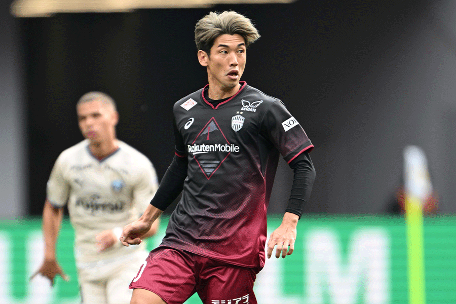 大迫勇也のゴールシーンで判定が二転三転【写真：徳原隆元】