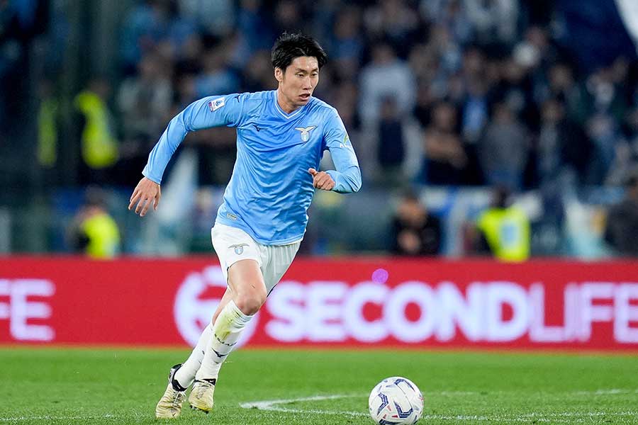 ラツィオの鎌田大地【写真：Getty Images】