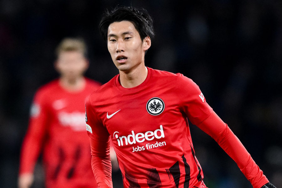 フランクフルトの鎌田大地【写真：Getty Images】