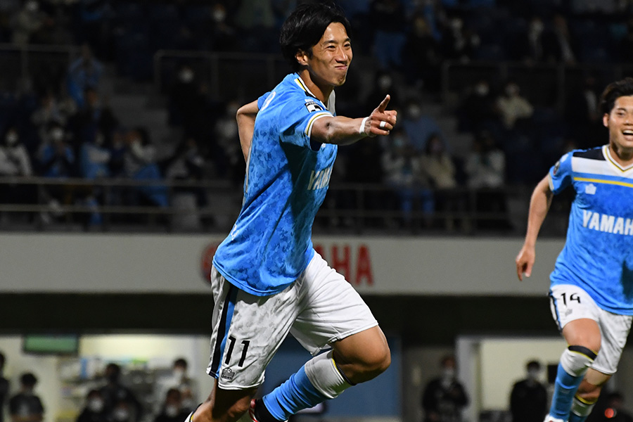 名古屋戦で2ゴールを決めたFW大津祐樹【写真:Getty Images】