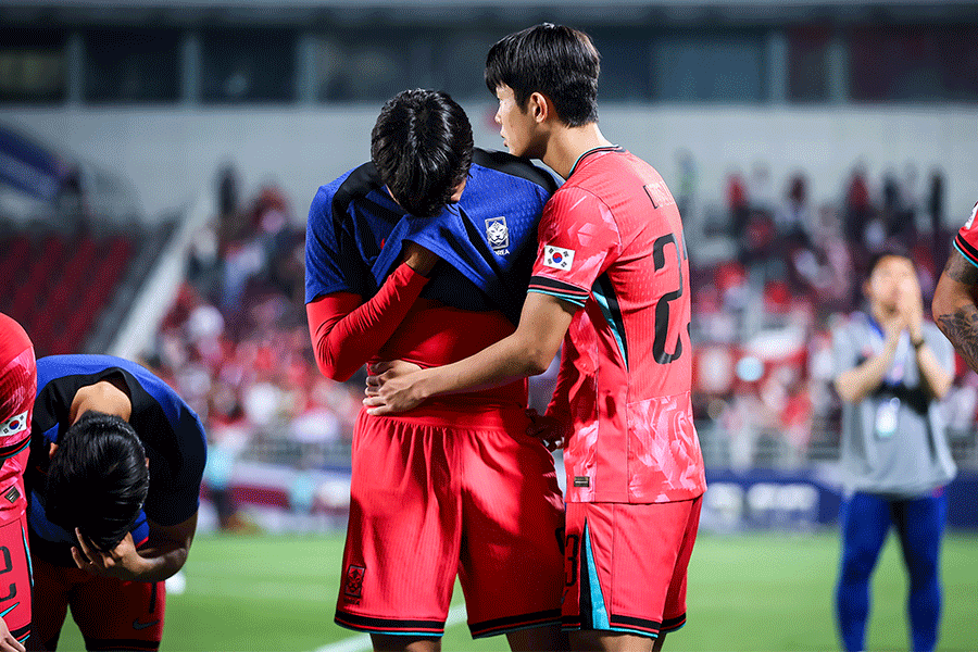 韓国はベスト8でインドネシアに敗れた【写真：2024 Asian Football Confederation (AFC)】