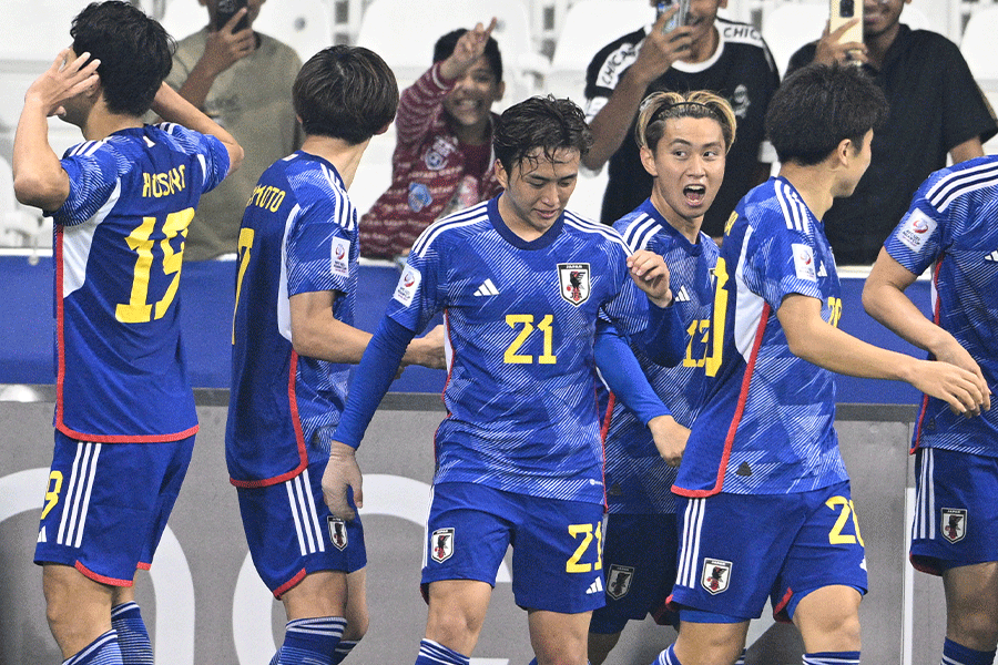 U-23日本代表がパリ五輪出場の切符を獲得【写真:2024 Asian Football Confederation (AFC)】