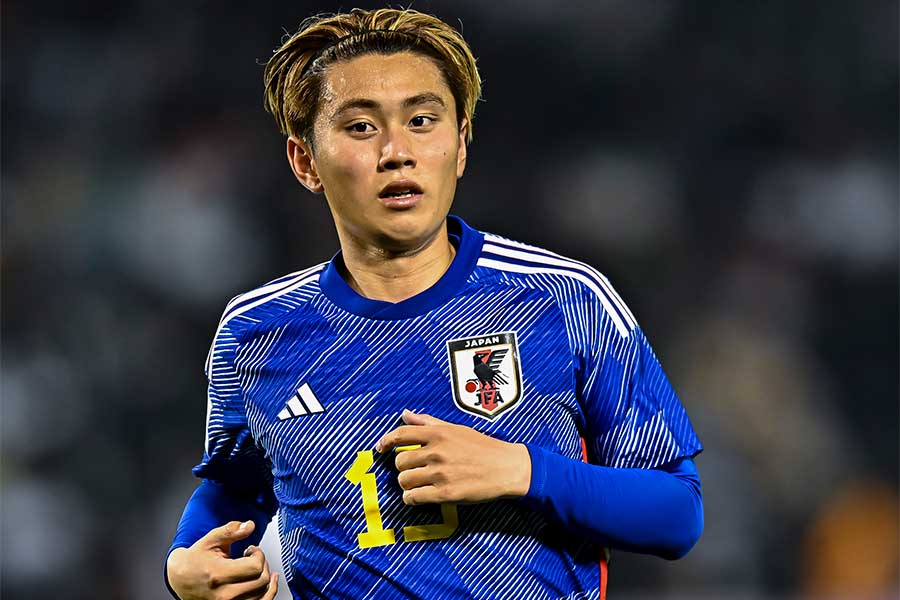 U-23日本代表の荒木遼太郎【写真：Getty Images】