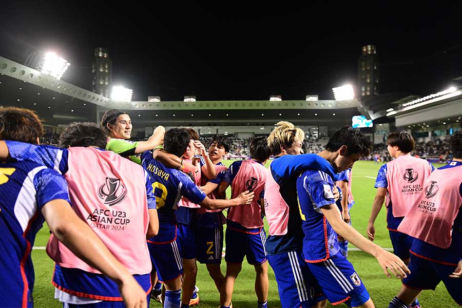 劇的な展開でアジア杯を制したU-23日本代表【写真：2024 Asian Football Confederation (AFC)】