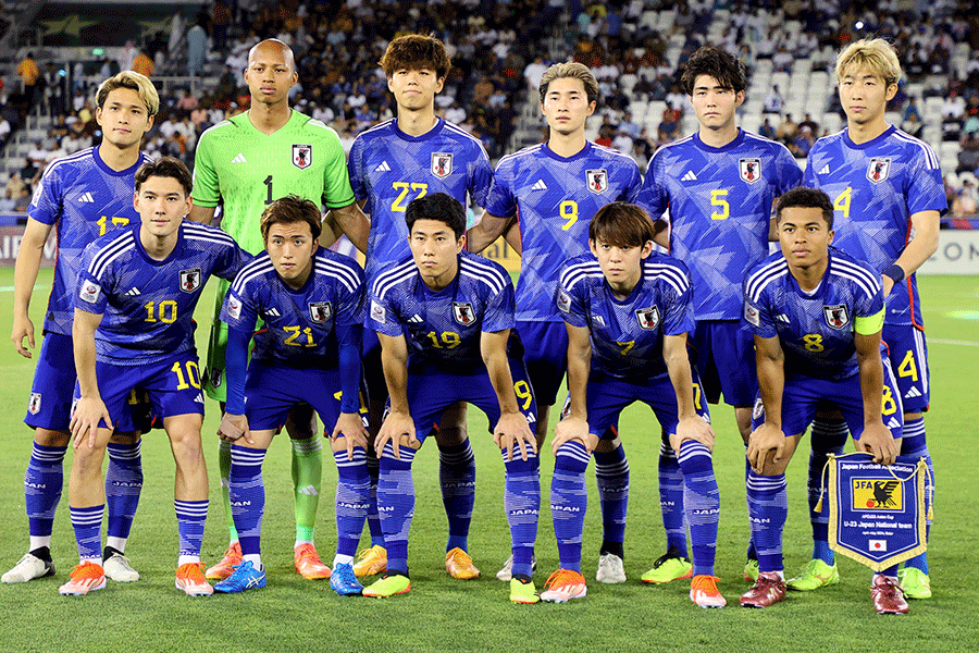 U-23アジアカップを制した日本代表【写真：ロイター】