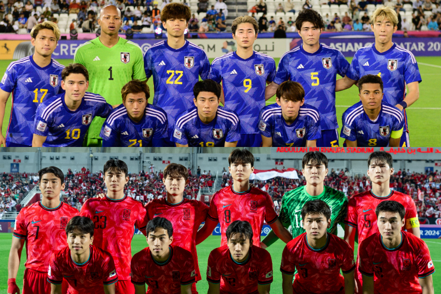 U-23アジアカップでは対照的な結果に終わった日本と韓国【写真：(C) AFC】