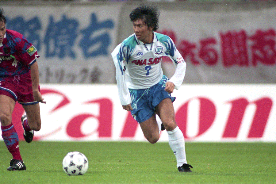 かつて横浜フリューゲルスでプレーをした前園真聖氏【写真:Getty Images】