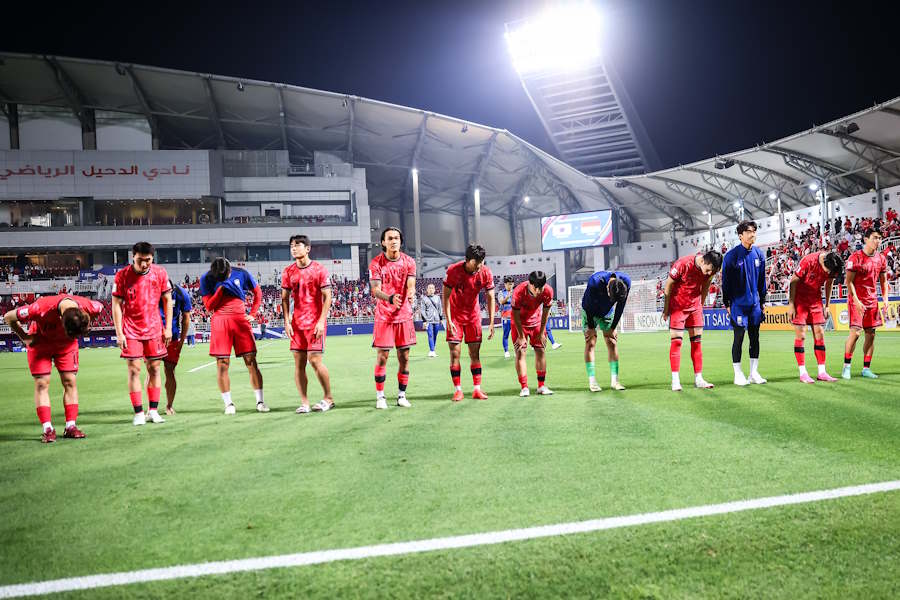 韓国は10大会連続の五輪出場を逃す【写真：2024 Asian Football Confederation （AFC）】