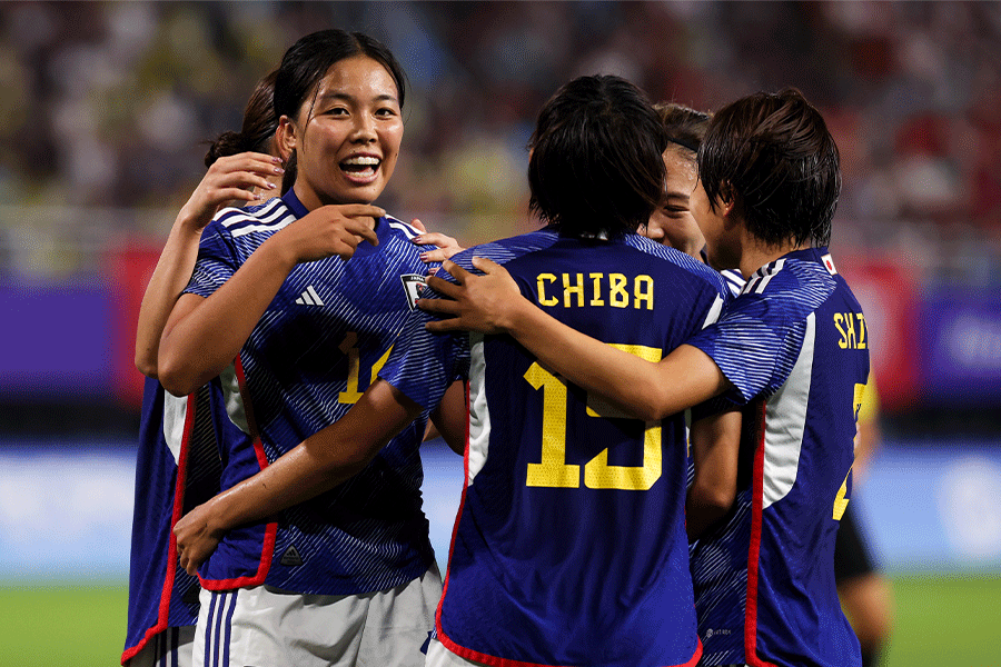 U-17女子日本代表がオーストラリア相手にリード（写真はなでしこジャパン）【写真：Getty Images】