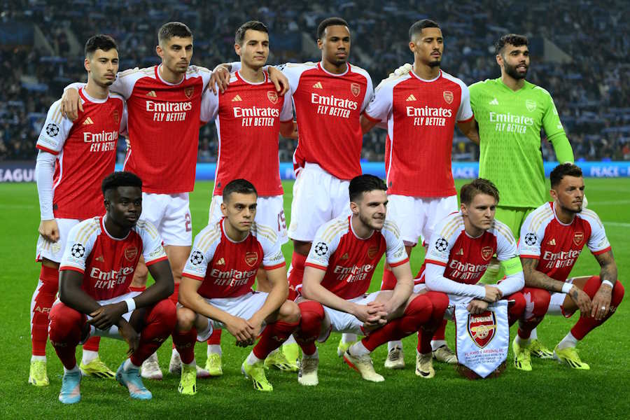 アーセナル来季ユニフォームデザインが流出？【写真：Getty Images】