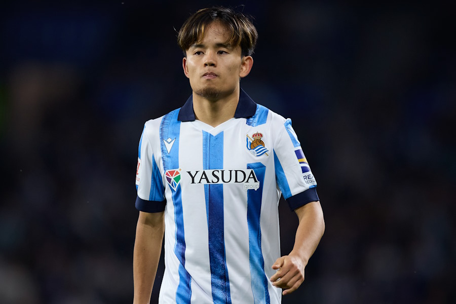 ソシエダでプレーする久保建英【写真:Getty Images】