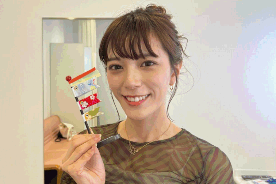 テレビ朝日の三谷紬アナウンサー【写真:インスタグラム(@mitani_tsumugi)より】