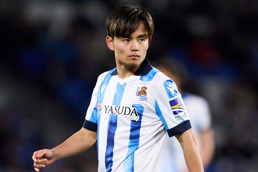 ソシエダの久保建英【写真：Getty Images】