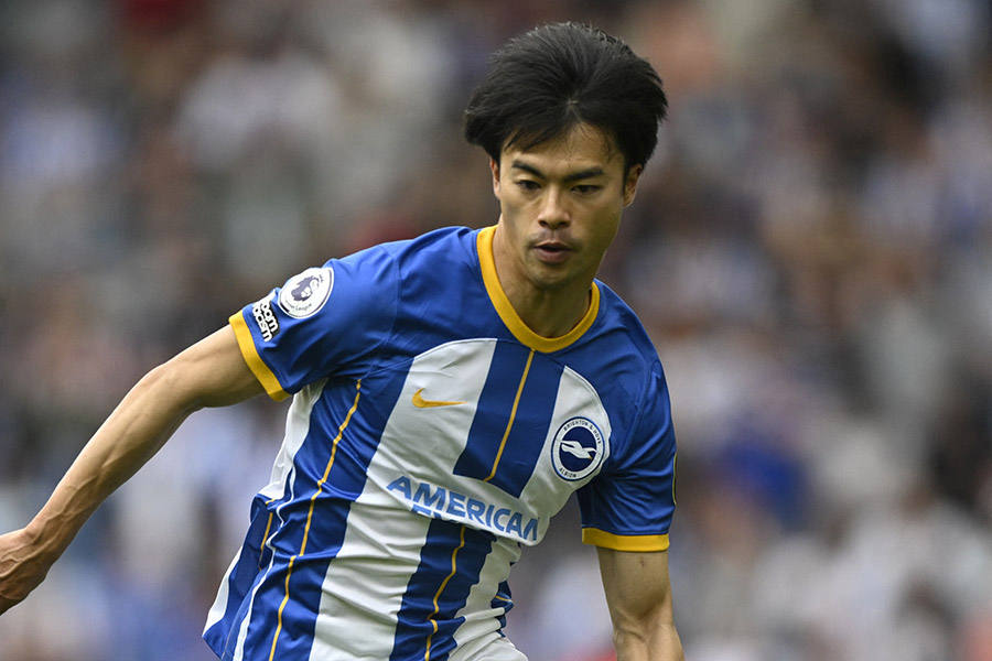 今季ブライトンで活躍をした三笘薫【写真:ロイター】